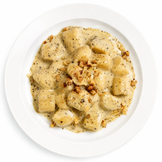 Gnocchi ai Quattro Formaggi e Tartufo